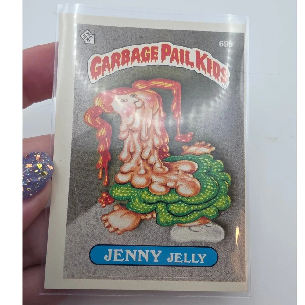 Topps Garbage Pail Kids OS2 Jenny Jelly Fair 69a Miscut